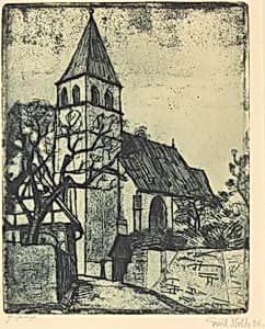 Paulikirche im Soest by Emil Nolde