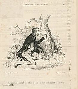 Pauvre jeune homme! by Honoré Daumier