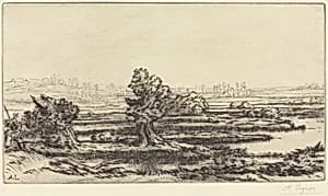 Peat-bogs (Les Tourbieres) by Alphonse Legros