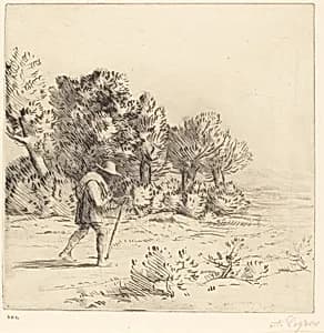 Peddler (Le colporteur) by Alphonse Legros