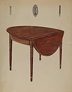 Pembroke Table (Drop Leaf) by Bernard Gussow