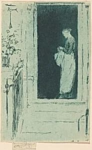Penelope, A Doorway, Chelsea by Théodore Roussel