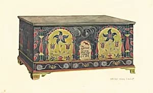 Pennsylvania German Chest by Betty Jean Davis