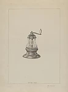 Pepper Grinder by Albert Camilli