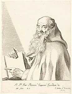 Pere Ives by Claude Mellan