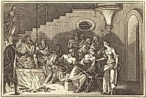 Peter Denying Christ by after Sébastien Le Clerc I