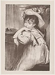 Petite fille (Young Girl) by Jacques-Emile Blanche