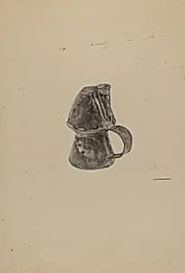 Petticoat Peg Lamp by G.A. Spangenberg
