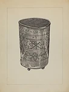 Pewter Beaker by Gertrude Lemberg