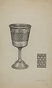 Pewter Chalice by Arthur Stewart