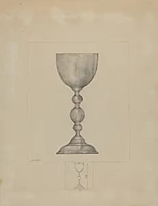 Pewter Chalice by Henry Meyers