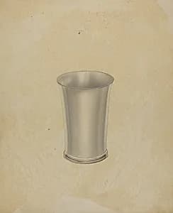 Pewter Drinking Cup by Winslow Rich