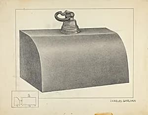 Pewter Foot Warmer by Charles Garjian