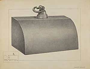Pewter Foot Warmer by Charles Garjian