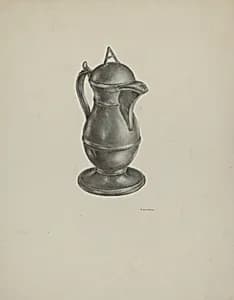 Pewter Jar by R.J. De Freitas