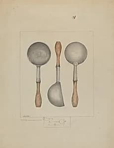 Pewter Ladle by Henry Meyers