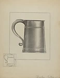 Pewter Mug by Charles Cullen