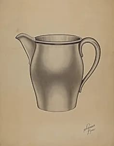 Pewter Pitcher by Lawrence Flynn