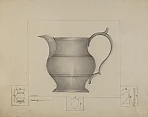 Pewter Pitcher by Henry Meyers