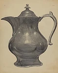 Pewter Pitcher by Charles Cullen