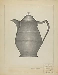 Pewter Pitcher by Richard Schoene