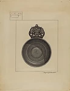 Pewter Porringer by Eugene Barrell
