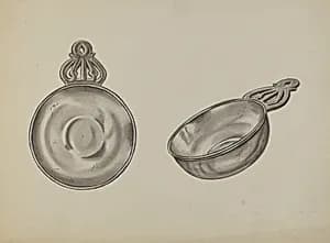 Pewter Porringer