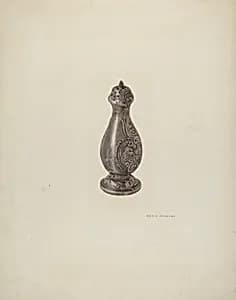 Pewter Salt Shaker by Orrie McCombs