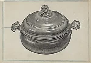 Pewter Soup Tureen by James O'Mara