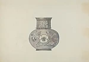 Pewter Spoon Holder by Beulah Bradleigh