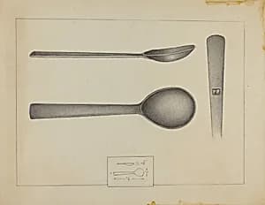 Pewter Spoon by Karl Joubert