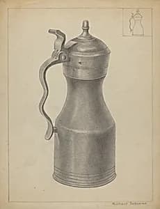 Pewter Tankard by Richard Schoene