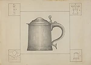 Pewter Tankard by Henry Meyers