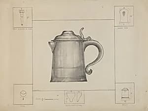 Pewter Tankard by Henry Meyers