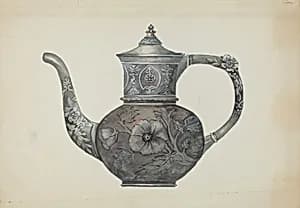 Pewter Teapot by Beulah Bradleigh