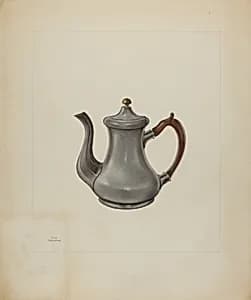 Pewter Teapot by John Tarantino