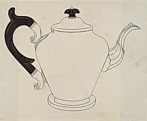 Pewter Teapot