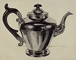 Pewter Teapot
