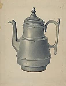 Pewter Teapot by Arthur G. Merkley