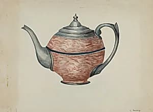Pewter Teapot by Beulah Bradleigh