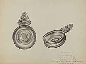 Pewter Toy Porringer