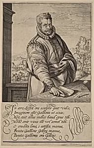 Philip Galle by Hendrik Goltzius