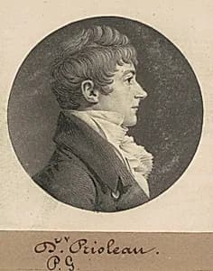 Philip Gendron Prioleau by Charles B. J. Févret de Saint-Mémin