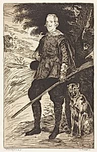 Philip IV (Philippe IV) by Edouard Manet after Diego Velázquez