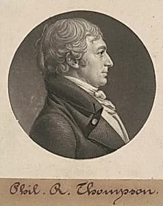 Philip Rootes Thompson by Charles B. J. Févret de Saint-Mémin