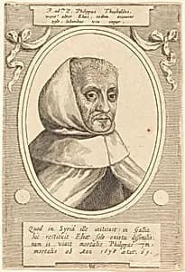 Philippe Thibaud by Claude Mellan