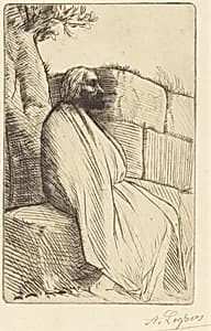 Philospher (Le philosophe) by Alphonse Legros