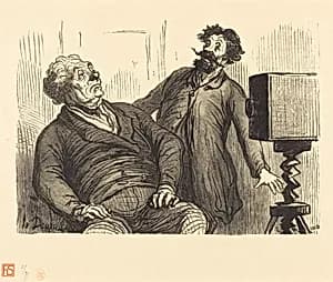 Photographes et photographies by Charles Maurand after Honoré Daumier
