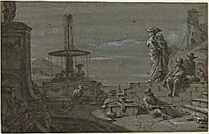 Piazza by Moonlight by Thomas Wyck