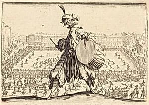 Piazza Santa Croce, Florence by Jacques Callot